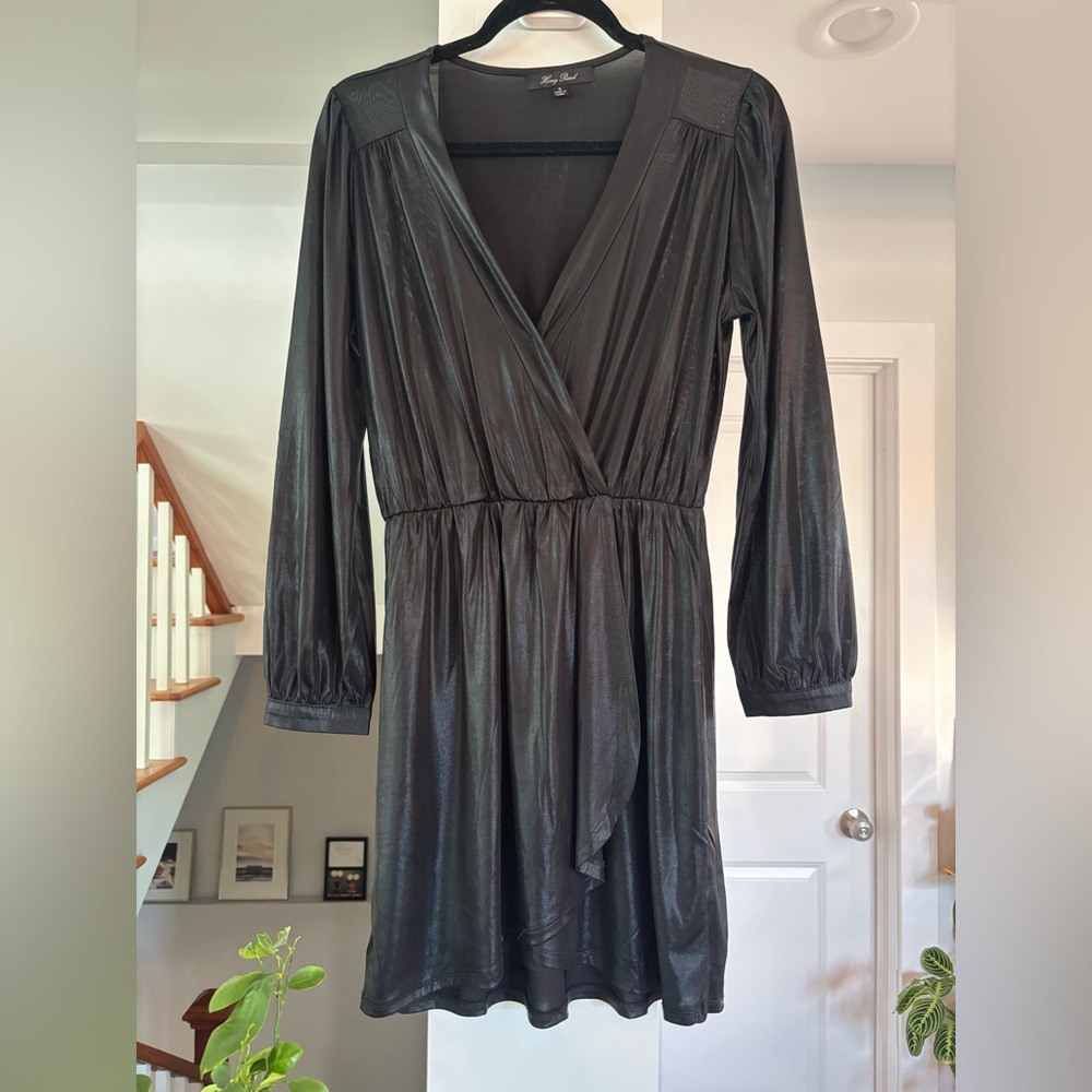 Honey Punch Black Sheath Dress - Size Small